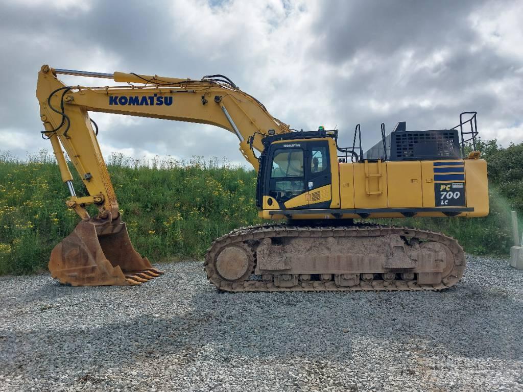 Komatsu PC700LC-11 Vikšriniai ekskavatoriai