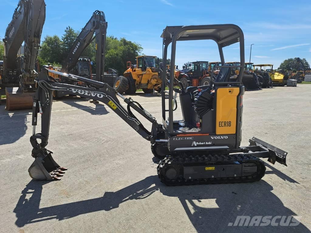 Volvo JECR18E Mini ekskavatoriai < 7 t