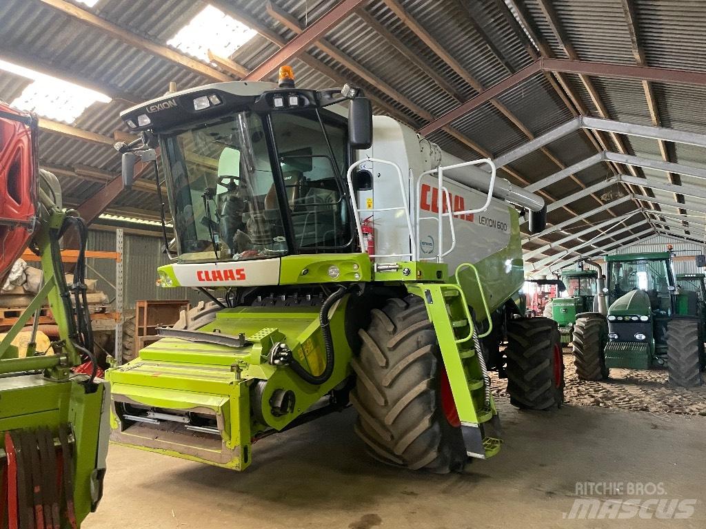 CLAAS Lexion 600 Derliaus nuėmimo kombainai