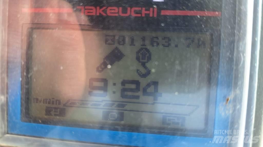 Takeuchi TB 225 Mini ekskavatoriai < 7 t