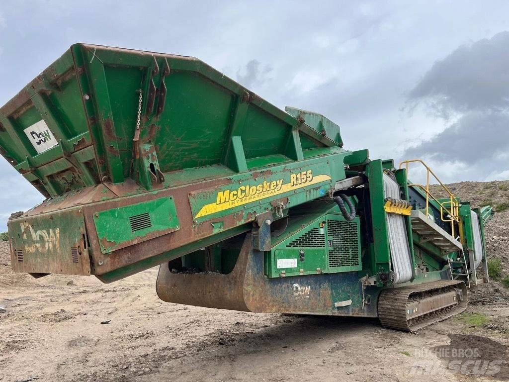 McCloskey R155 Mobilūs sietai