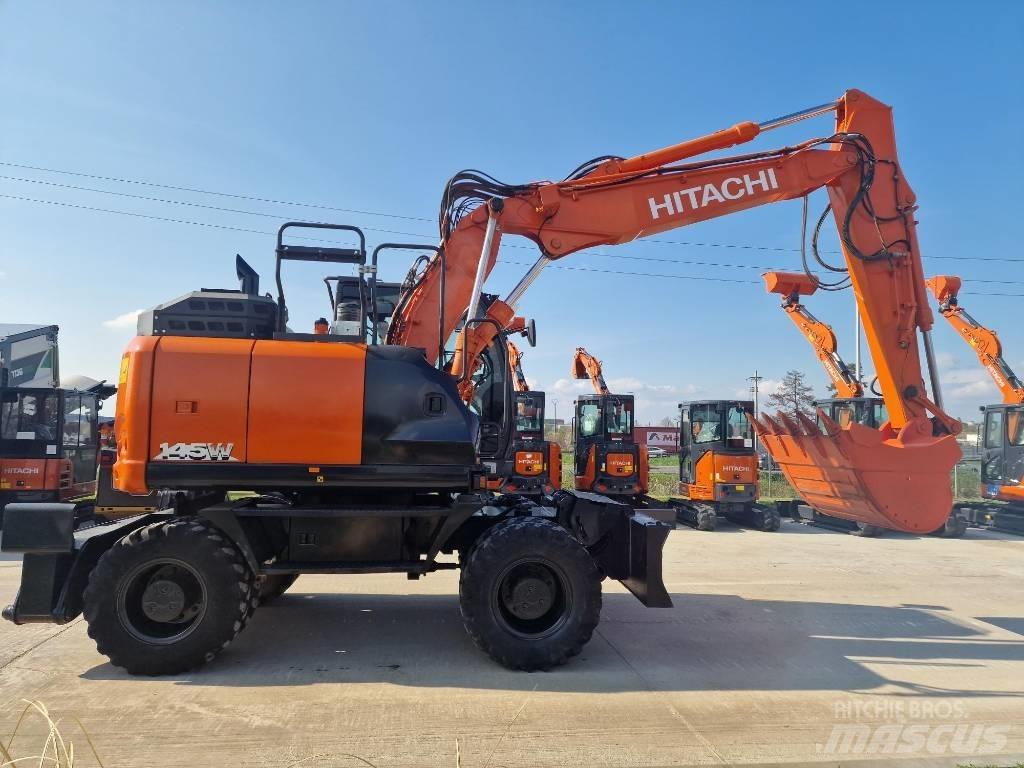 Hitachi ZX 145 W-6 Ratiniai ekskavatoriai