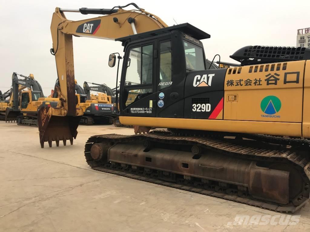 CAT 329 D L Vikšriniai ekskavatoriai