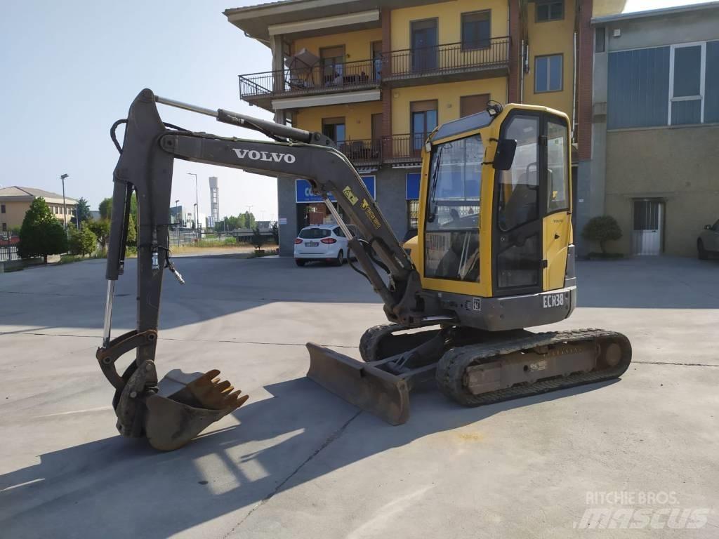 Volvo ECR 38 Mini ekskavatoriai < 7 t