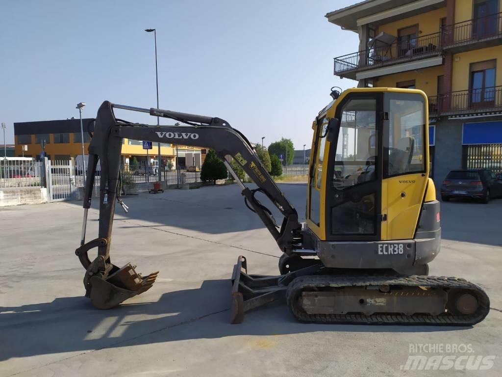 Volvo ECR 38 Mini ekskavatoriai < 7 t