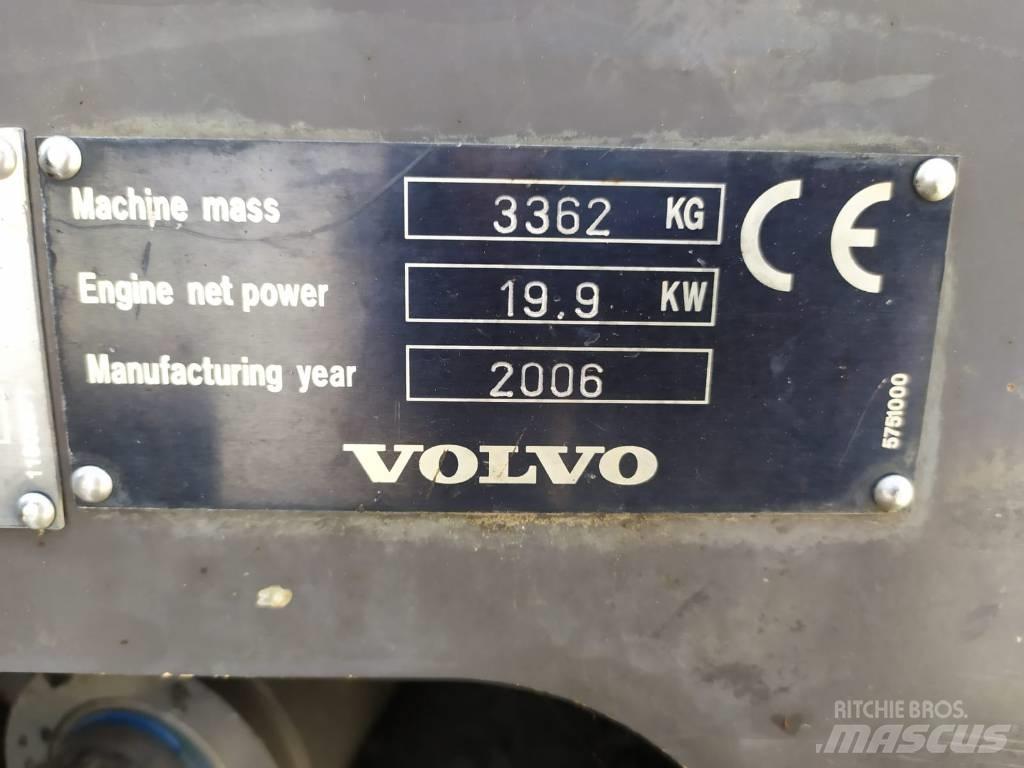 Volvo ECR 38 Mini ekskavatoriai < 7 t