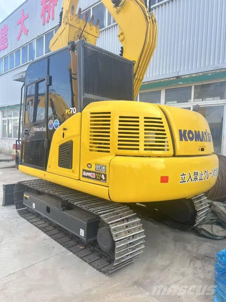 Komatsu PC 70 Vikšriniai ekskavatoriai