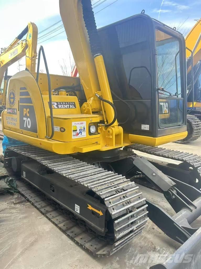Komatsu PC 70 Vikšriniai ekskavatoriai