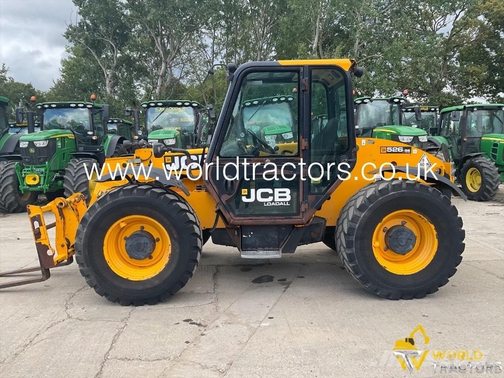 JCB 526-56 Agri Teleskopiniai krautuvai žemės ūkiui