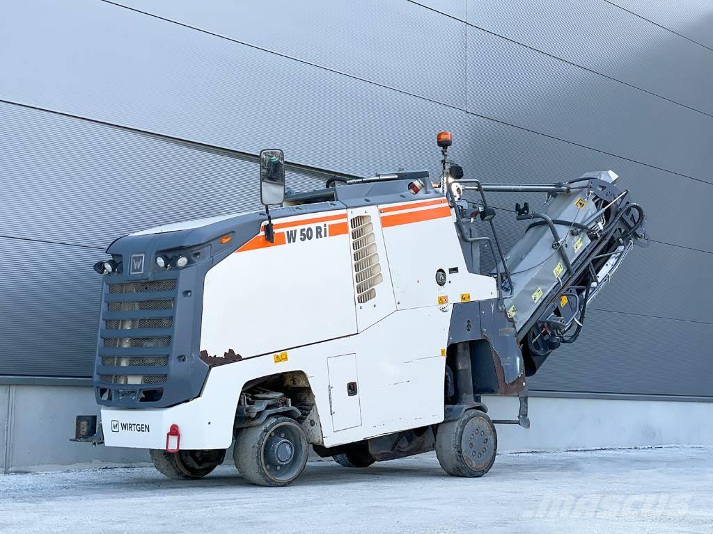 Wirtgen W 50 RI Asfalto šalto frezavimo technika