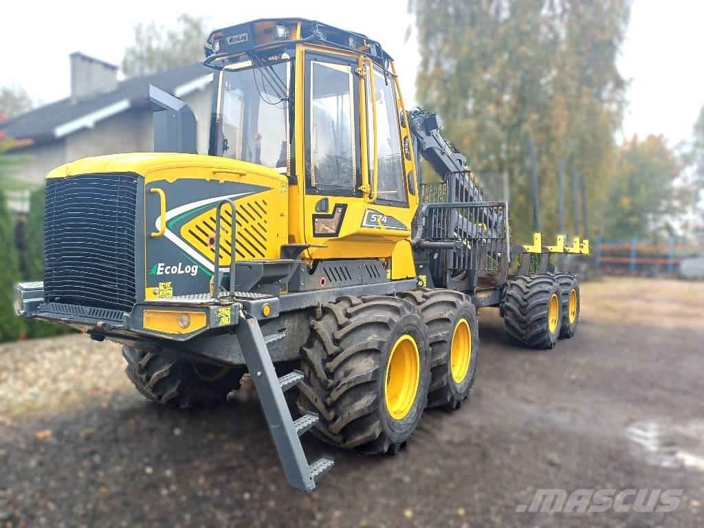 Eco Log 574 E Naudoti miškovežiai (Forvarderiai)