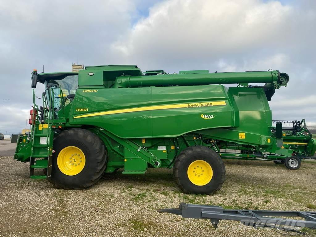 John Deere T 660 I Derliaus nuėmimo kombainai