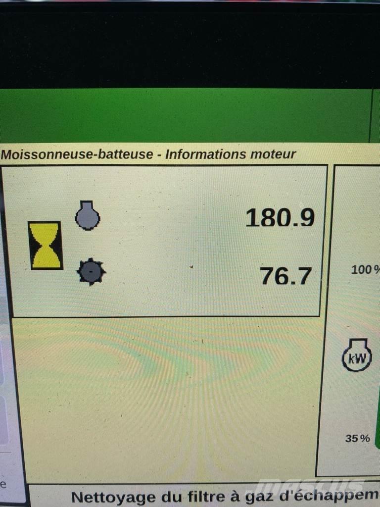 John Deere T 660 I Derliaus nuėmimo kombainai