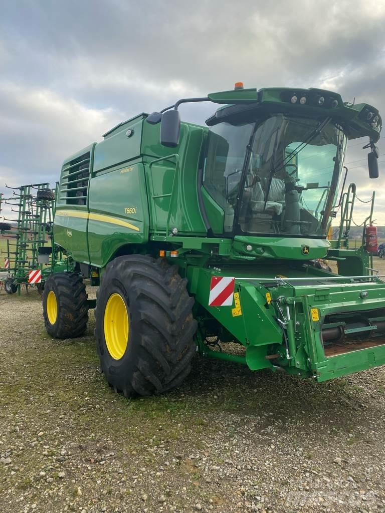 John Deere T 660 I Derliaus nuėmimo kombainai