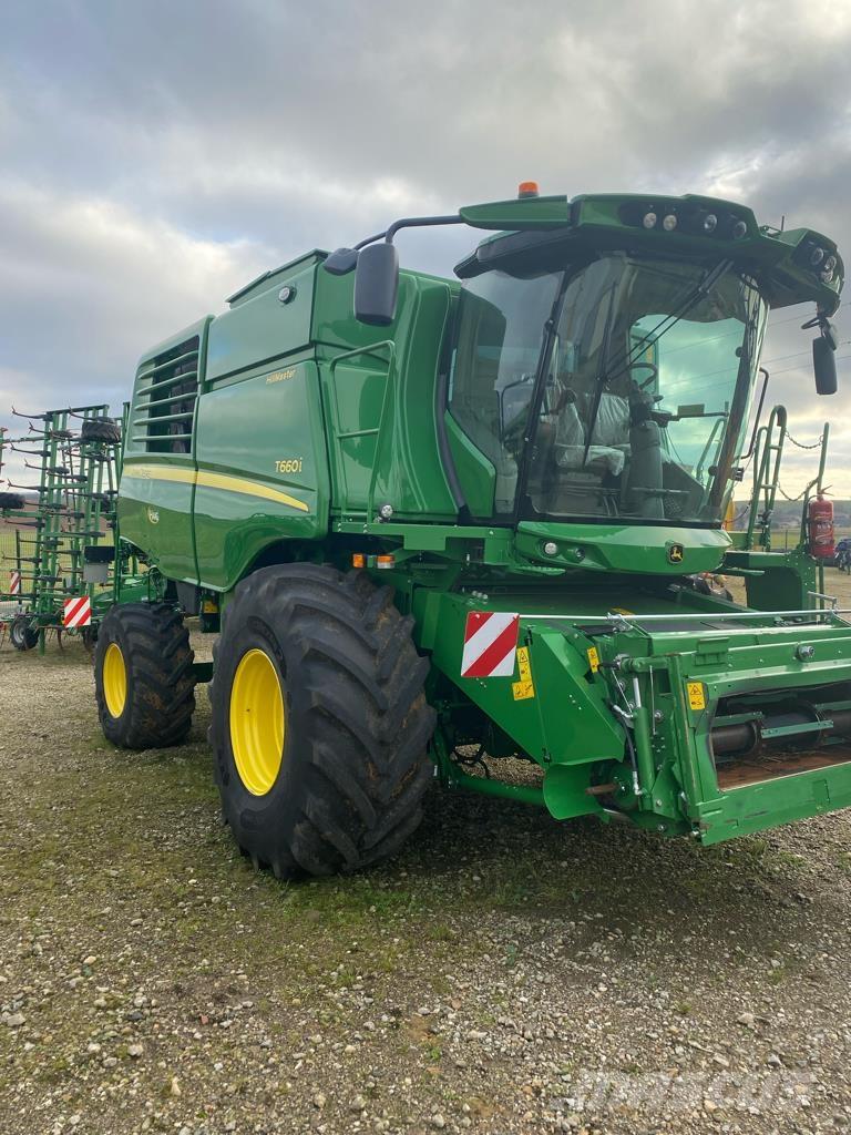John Deere T 660 I Derliaus nuėmimo kombainai