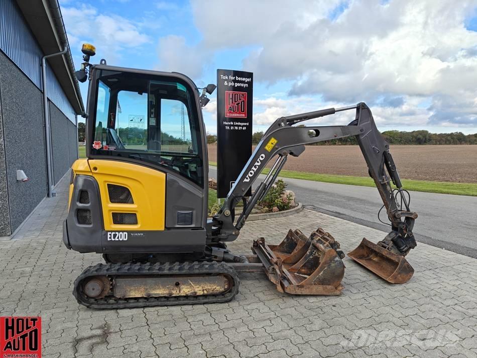 Volvo EC 20 D Mini ekskavatoriai < 7 t