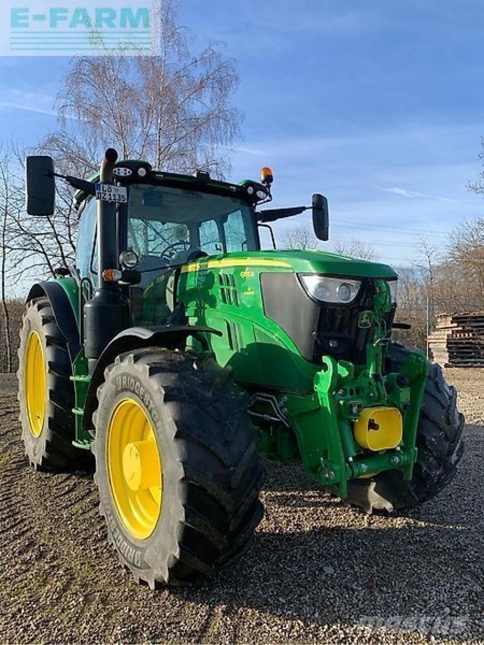 John Deere 6155r Traktoriai