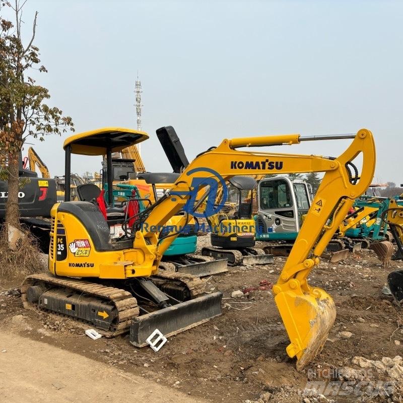 Komatsu PC35MR Mini ekskavatoriai < 7 t