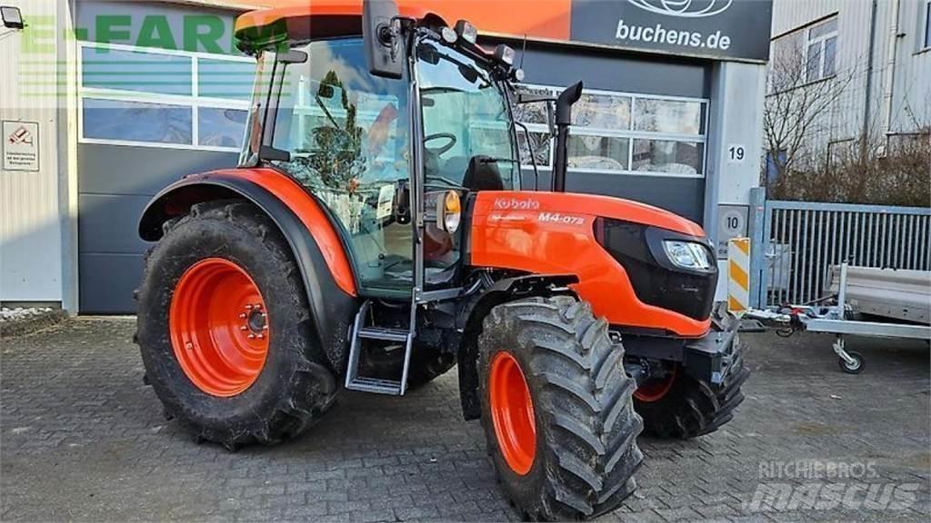 Kubota m4-073 cab Traktoriai
