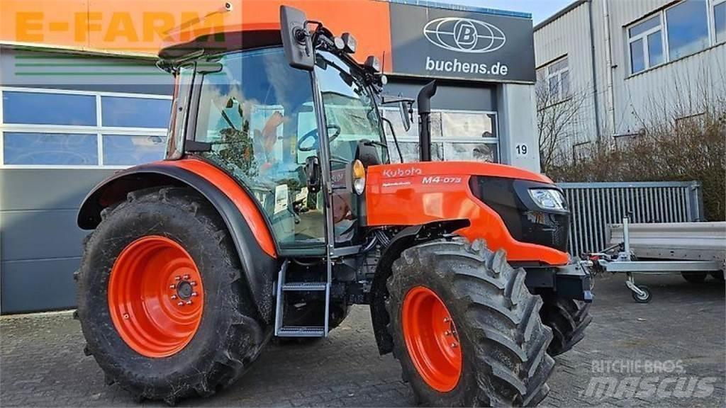 Kubota m4-073 cab Traktoriai
