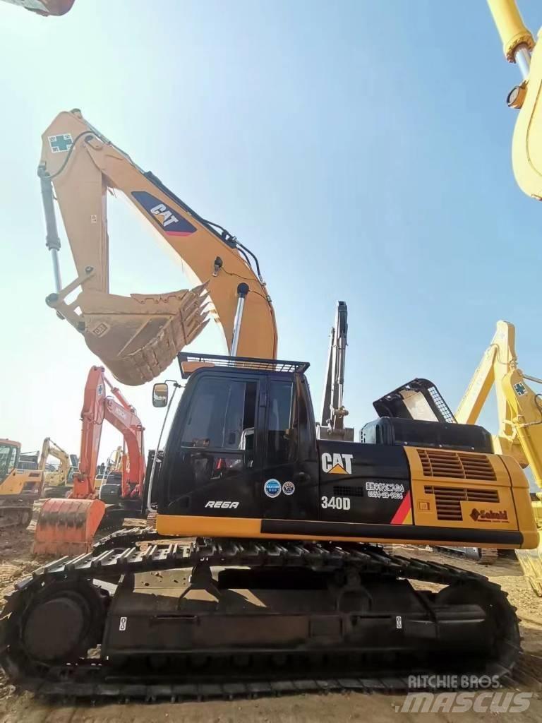 CAT 340 D L Vikšriniai ekskavatoriai
