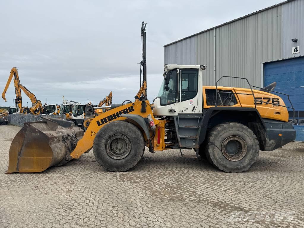 Liebherr L576 Naudoti ratiniai krautuvai