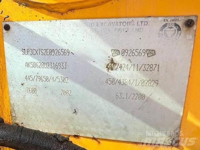 JCB 3CX Ekskavatoriniai krautuvai