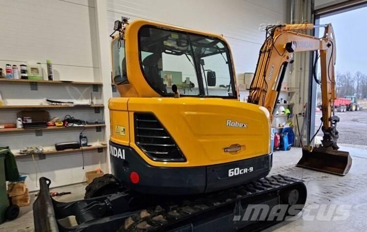 Hyundai R60CR-9 Mini ekskavatoriai < 7 t