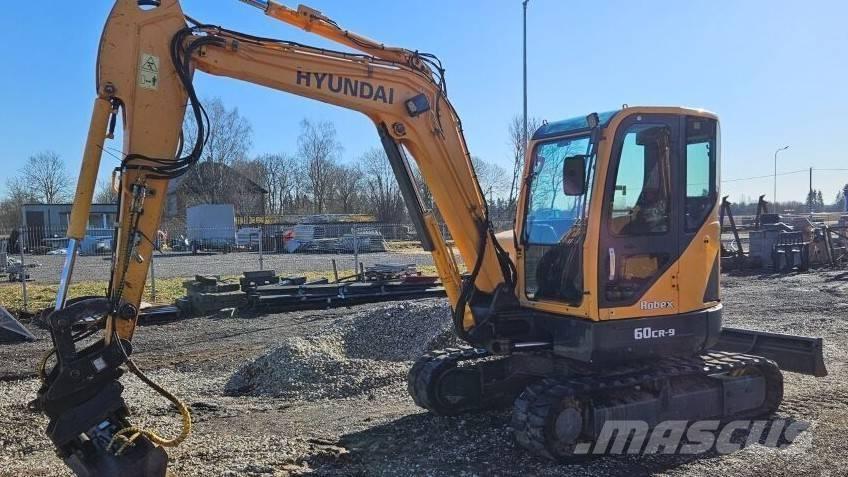 Hyundai R60CR-9 Mini ekskavatoriai < 7 t