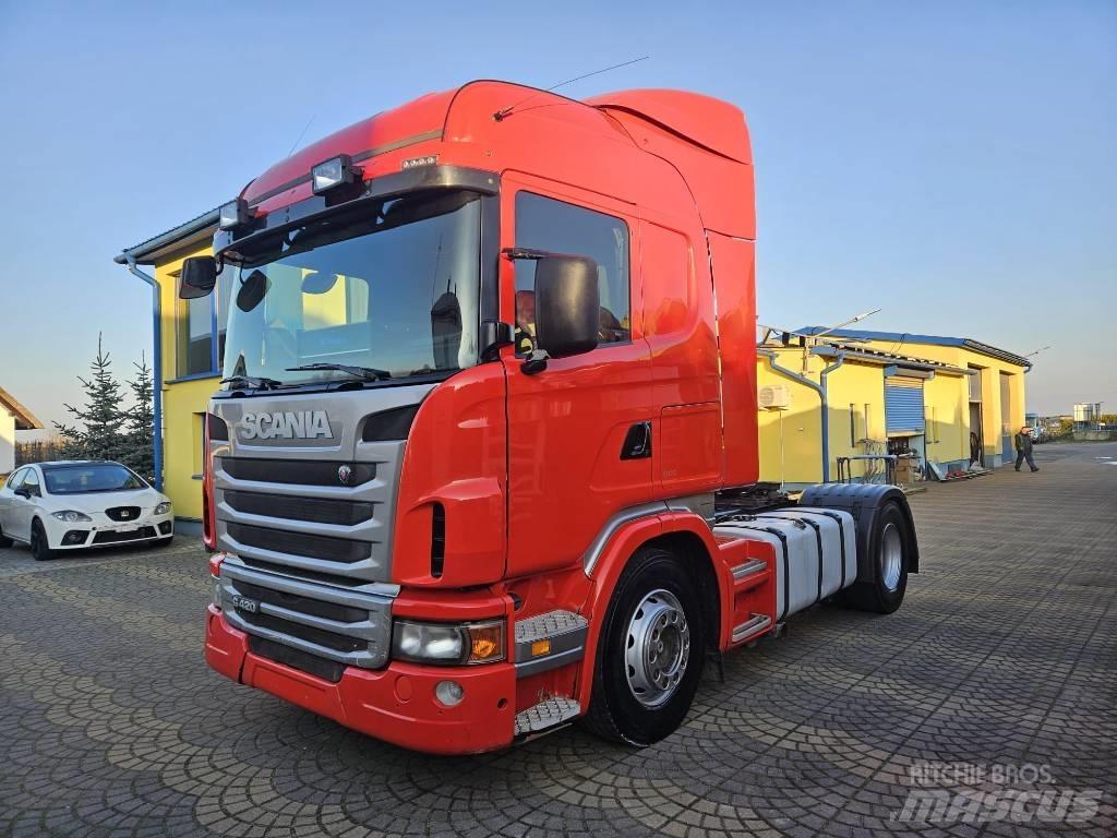 Scania R420 HPI Naudoti vilkikai