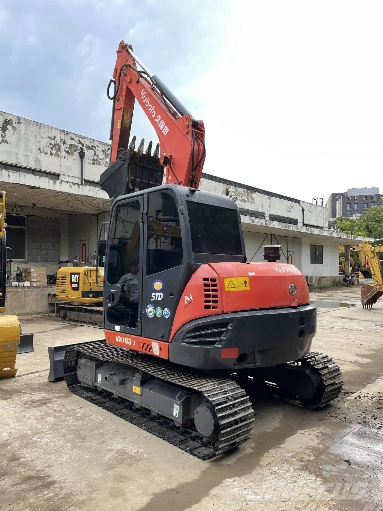 Kubota KX183-3 Vidutinės galios ekskavatoriai 7-12 t