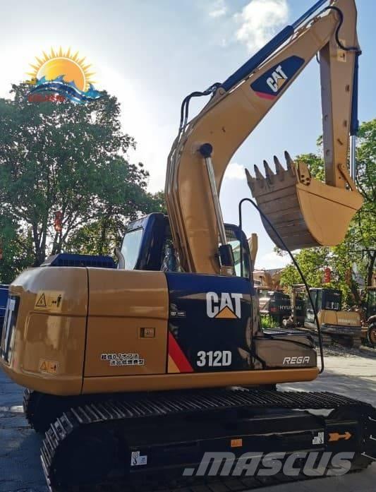 CAT 312 D Vikšriniai ekskavatoriai