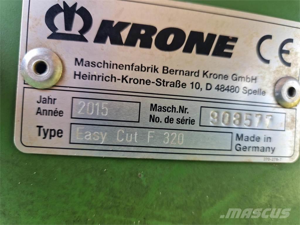 Krone EC F 320 Šienapjovės