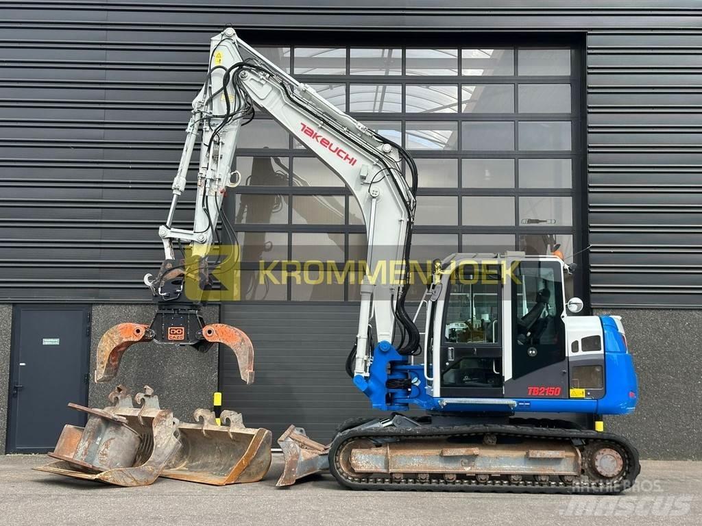 Takeuchi TB 2150 Vikšriniai ekskavatoriai