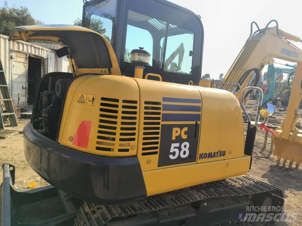Komatsu PC 58 Mini ekskavatoriai < 7 t