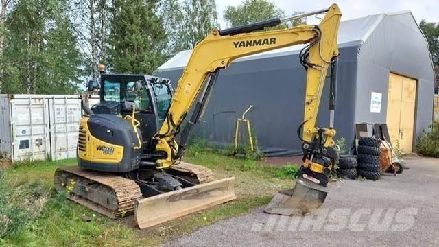 Yanmar Vio 80-1A Vidutinės galios ekskavatoriai 7-12 t