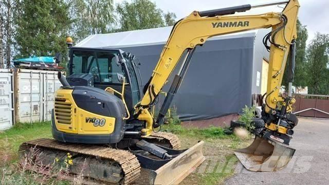 Yanmar Vio 80-1A Vidutinės galios ekskavatoriai 7-12 t