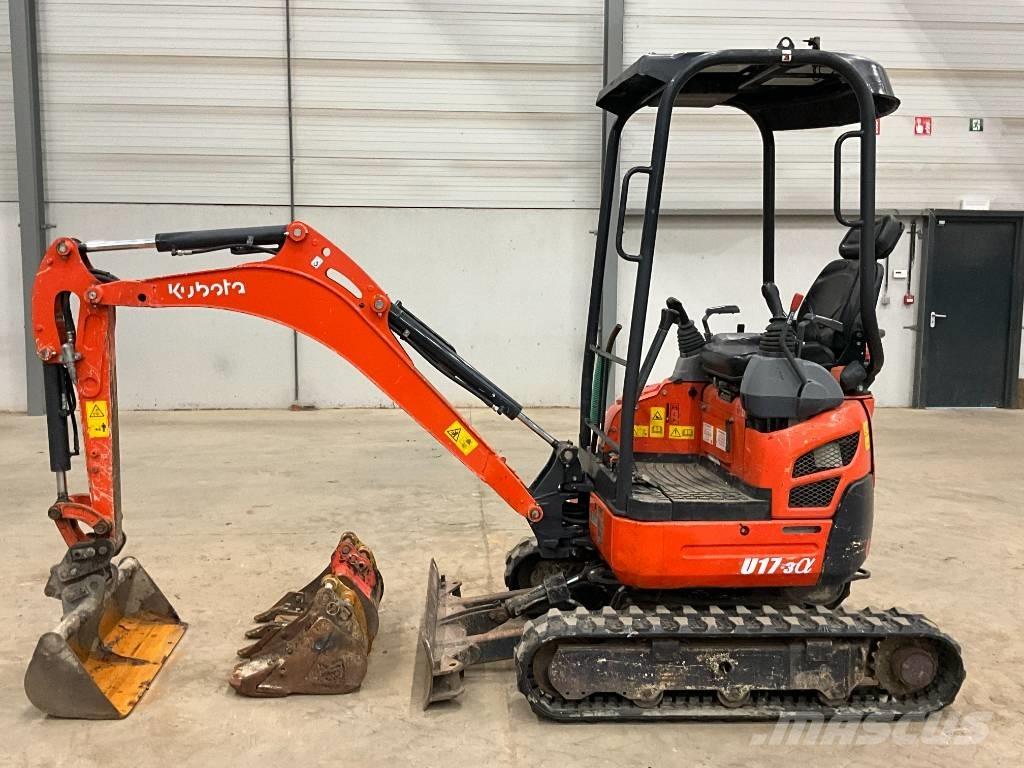 Kubota U 17-3 A Mini ekskavatoriai < 7 t