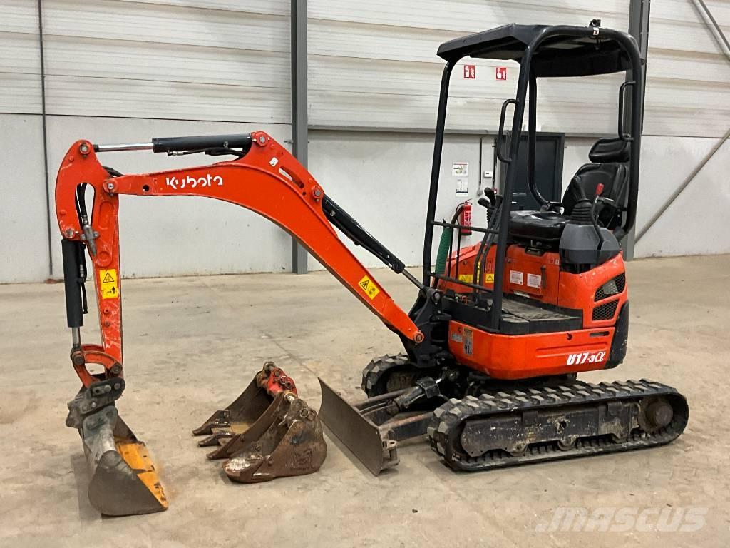 Kubota U 17-3 A Mini ekskavatoriai < 7 t
