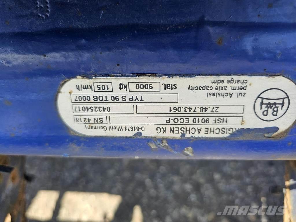 BPW HSF 9010 ECO-P Ašys