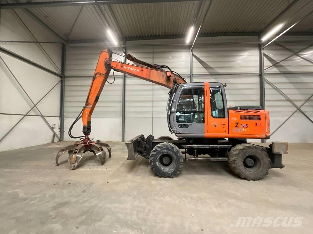 Hitachi ZX 130 W Ratiniai ekskavatoriai