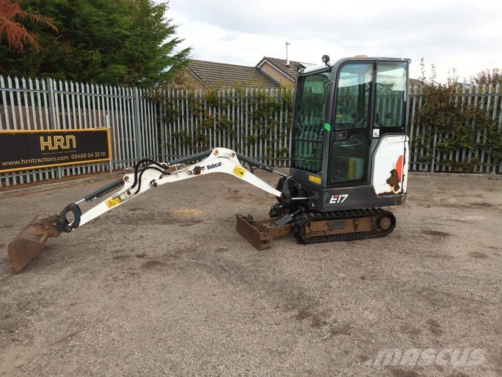 Bobcat E 17 Mini ekskavatoriai < 7 t