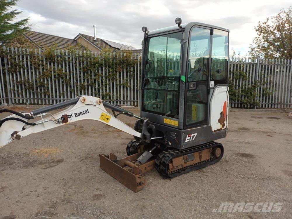Bobcat E 17 Mini ekskavatoriai < 7 t