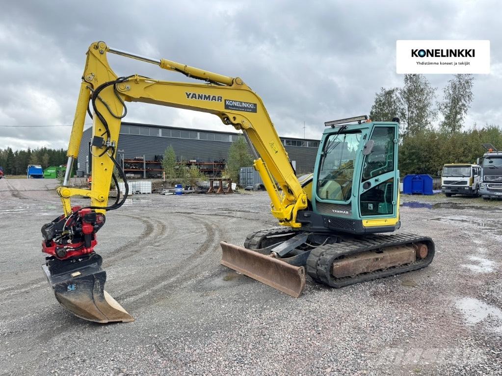 Yanmar Vio 80 U Vidutinės galios ekskavatoriai 7-12 t