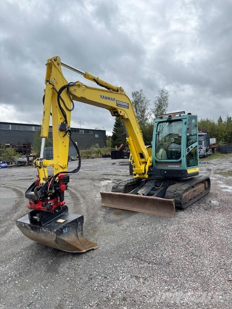 Yanmar Vio 80 U Vidutinės galios ekskavatoriai 7-12 t