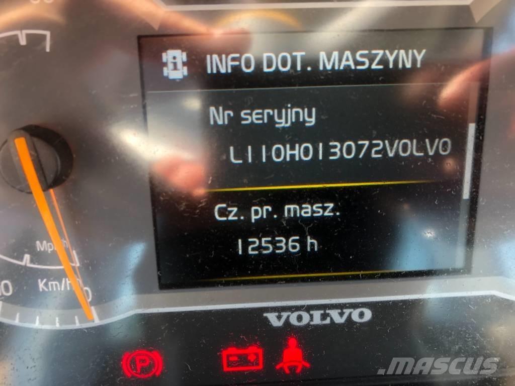 Volvo L110H Naudoti ratiniai krautuvai