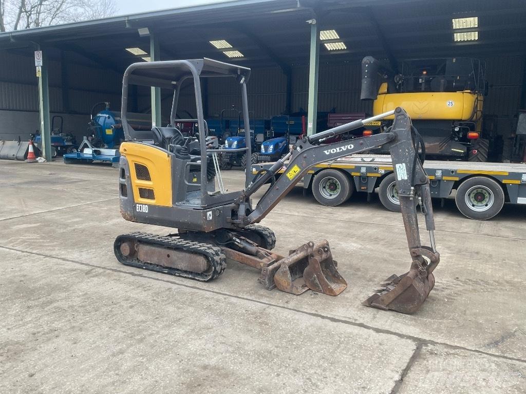 Volvo EC 18 Mini ekskavatoriai < 7 t