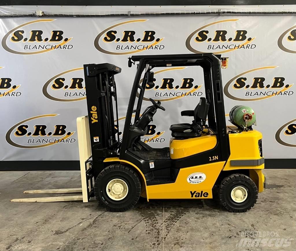 Yale GLP2.5N LPG (dujiniai) krautuvai