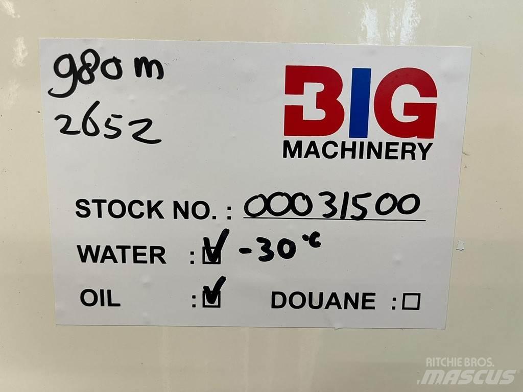 CAT 980M Naudoti ratiniai krautuvai
