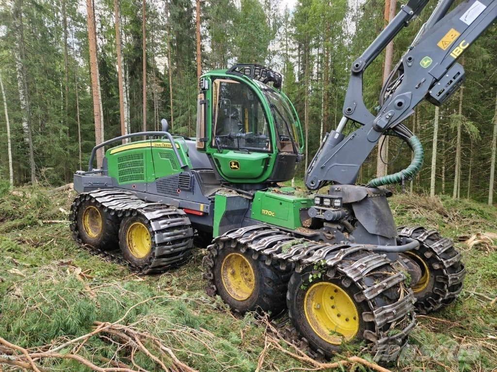 John Deere 1170 G Miško technika (Harvesteriai)